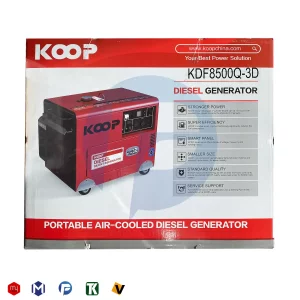 موتور برق سایلنت دیزلی کوپ مدل KDF8500Q 3D