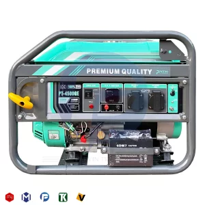 موتور برق بنزینی پترو 3.5 کیلووات مدل PT 4500 GE استارتی
