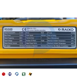 موتور برق راکسیو مدل RAIXO R5500
