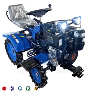 تیلر کولتیواتور ۴ چرخ اگرو ۱۲ اسب مدل AG001-2