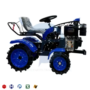 تیلر کولتیواتور ۴ چرخ اگرو ۱۲ اسب مدل AG001-2