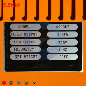 موتور برق گازوئیلی زیپکو مدل ZIPCO 6500LE