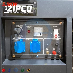 موتور برق گازوئیلی زیپکو مدل ZIPCO 6500LE