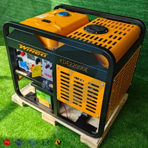 موتور برق گازوئیلی 18 کیلووات وینکو مدل KDE22000E
