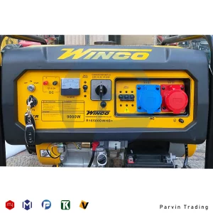 موتور برق بنزینی وینکو 10 کیلووات مدل R16500DWHB تکفاز و سه فاز