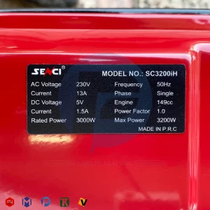 موتور برق اینورتر سنسی 3.2 کیلووات مدل SC3200iH