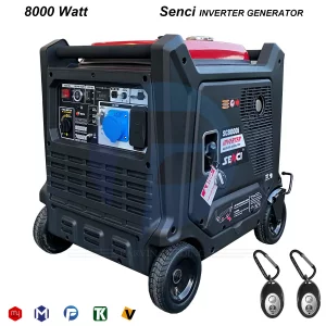 موتور برق سنسی 8 کیلووات مدل SC8000i ریموت استارت