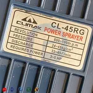 پمپ سمپاش کلایمکس مدل CL45RG