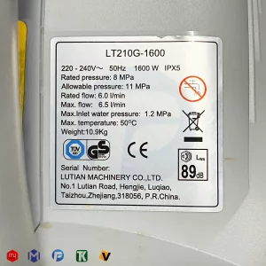 کارواش لوتیان مدل LT210G