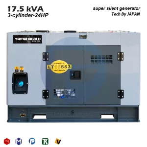 دیزل ژنراتور 17.5 کاوا سوپرسایلنت یاماها مدل LT15SS3