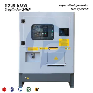 دیزل ژنراتور 17.5 کاوا سوپرسایلنت یاماها مدل LT15SS3