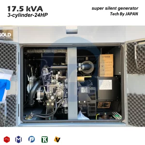دیزل ژنراتور 17.5 کاوا سوپرسایلنت یاماها مدل LT15SS3