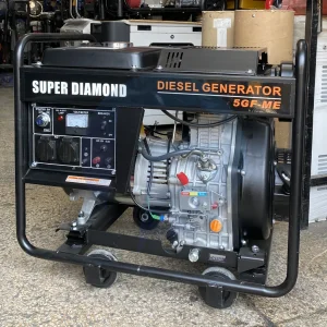 موتور برق گازوئیلی سوپر دیاموند مدل 5GF-ME