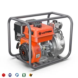 موتور پمپ ارتفاع بالا لوتیان 2 اینچ 65 متری مدل LT170F20H