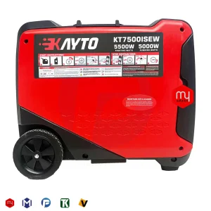 موتور برق سایلنت کایتو 5.5 کیلووات استارتی مدل KT7500ISEW