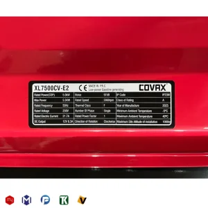 موتور برق کواکس 5.5 کیلووات مدل XL7500CV E2