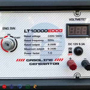 موتور برق سه گانه سوز یاماها مدل LT10000EDDG تکفاز و سه فاز