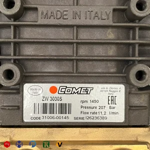 پمپ کارواش کومت ایتالیا 207 بار مدل COMET ZW3030S