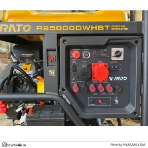 موتوربرق راتو 19 کیلووات مدل RATO R25000DWHBT (تکفاز و سه فاز)