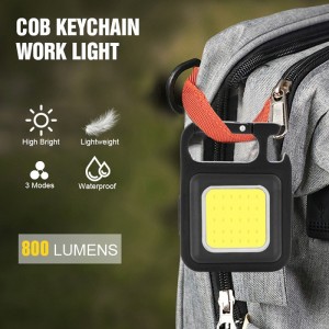 چراغ تاکتیکال کمپینگ مدل COB Rechargeable Keychain Light
