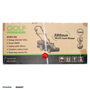 چمن زن برقی 1600 وات گلف گاردن مدل GOLF GARDEN DYM 1185