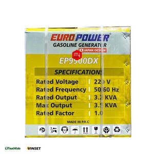 موتور برق بنزینی یورو پاور 3.5 مدل EURO POWER EP9900DX