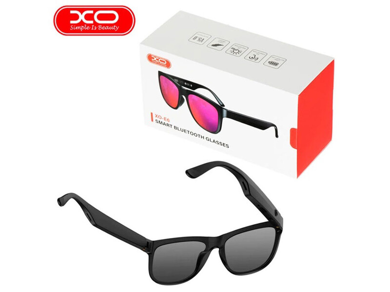 عینک آفتابی و هندزفری بی سیم ایکس او XO-E6 Smart Bluetooth Glasses