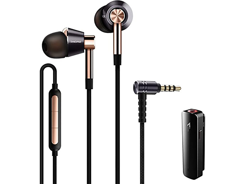 هندزفری سیمی با جک 3.5 میلی متری سه درایو وان مور 1More 1MEJE0002 Wired In-Ear Headphones