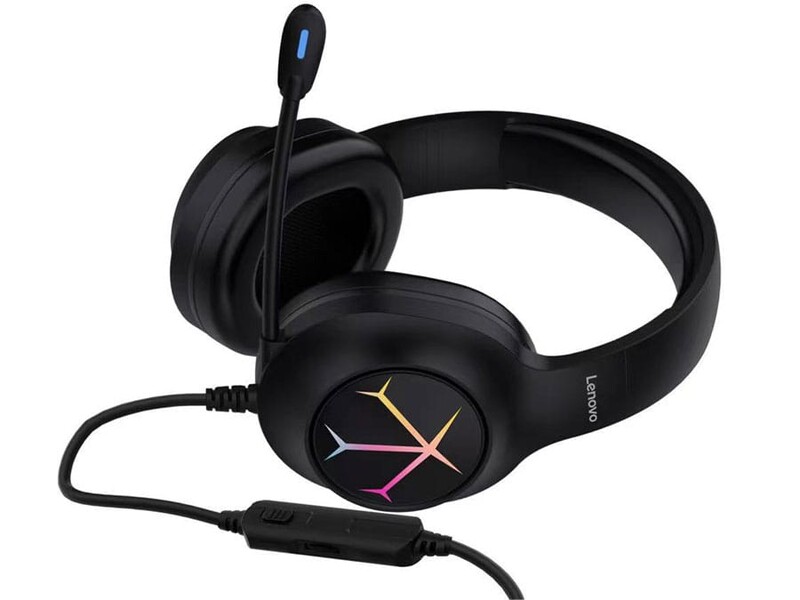 هدفون گیمینگ سیمی با کابل یواس‌بی و جک 3.5 میلی‌متری لنوو Lenovo ThinkPlus G60A Wired Gaming Headphone