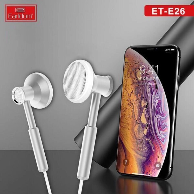هدفون با جک 3.5 میلیمتری ارلدام  Earldom Wired Headphones ET-E26