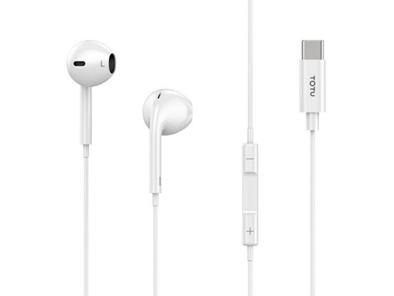 هندزفری با سیم تایپ سی توتو Totu EAUA-021 Type-C Glory wire headset