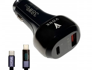 شارژر فندکی 38W VC-10 از برند VONK