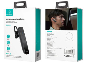 خرید هندزفری بی سیم تک گوش یوسامز Usams Bt2 Single Ear Bluetooth Headphones