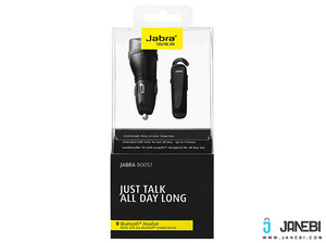 هندزفری jabra boost به همراه شارژر فندکی