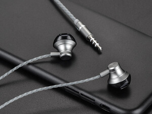 فروش هندزفری سیمی با جک 3.5 میلیمتری هوکو Hoco Wired earphones M18 Gesi Metallic with mic