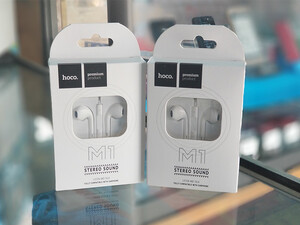 هندزفری سیمی با جک 3.5 میلیمتری هوکو Hoco Wired earphones 3.5mm M1 Original series with mic