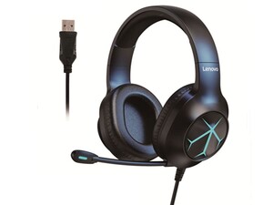 هدفون گیمینگ سیمی یواس‌بی لنوو Lenovo G60B Gaming Headset Wired USB