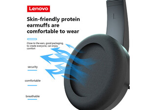 هدفون گیمینگ سیمی لنوو Lenovo G15 Dynamic Driver Wired Gaming Headphones