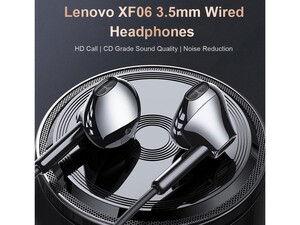 هندزفری سیمی  با جک 3.5 میلی‌متری لنوو Lenovo XF06 Wired Headset Youth Edition