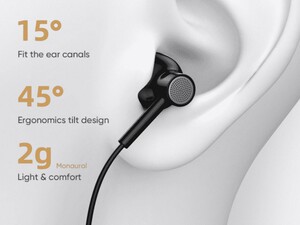 هندزفری سیمی تایپ سی جویروم JOYROOM  Ben series Type-C wired earbuds no support samsung JR-EC01