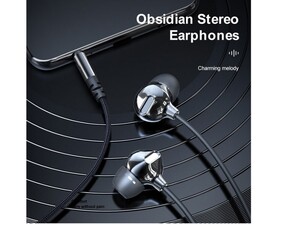 هندزفری با سیم راک Rock RAU0695 Obsidian Stereo Earphones