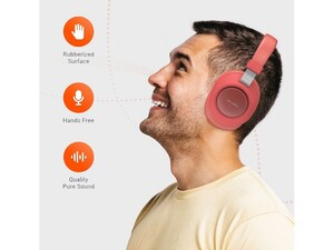 هدفون بلوتوث پورودو Porodo Soundtec PD-X1008WLH-RDHeadphone