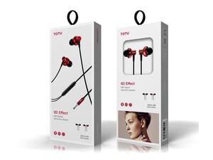 هندزفری با سیم توتو Totu EAUA-028 Bole metal wired earphone