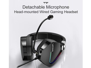 هدفون گیمینگ باسیم لنوو Lenovo H402 gaming headphone