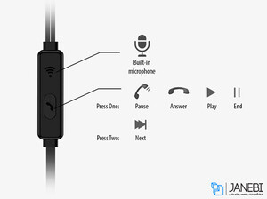 هندزفری با سیم باوین Bavin HX826 Handsfree