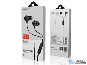 هندزفری Totu EAUA-014 3.5mm Metal Headset