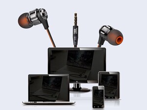 هندرفری باسیم جی بی ال JBL T180A In-ear Headphones