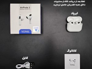 هندزفری بلوتوثی وونک مدل AirPods 3