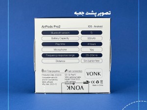 هندزفری بلوتوثی وونک مدل AirPods Pro 2nd