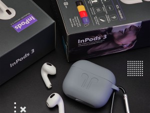 هندزفری بلوتوثی مدل InPods Pro 3 به همراه کاور